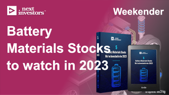 5 Battery Materials Stocks for 2023