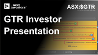 GTR-Investor-Presentation