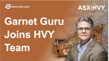 Garnet Guru Joins $6M mineral sands microcap HVY