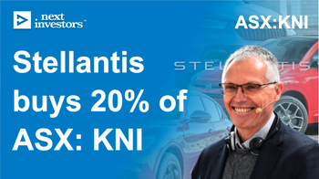 EU Automaker Stellantis Snaps up 19.99% of EU Battery Metals Explorer KNI