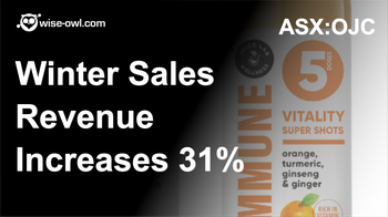 OJC grows winter sales revenue 31%