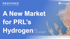 PRL - New market for PRL's hydrogen