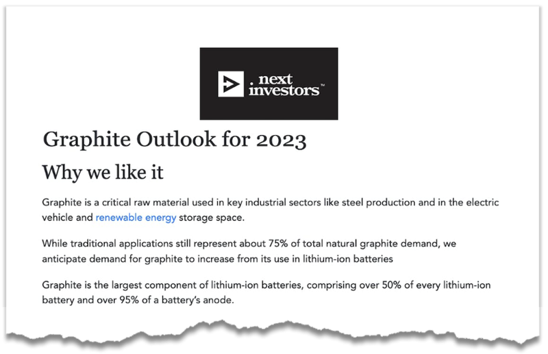 Graphite Outlook 2023
